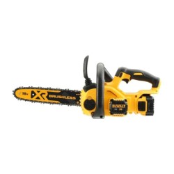 DeWALT Outillage - Scie à chaîne sans fil  XR 18V, batterie 5 Ah Li-Ion DCM565P1