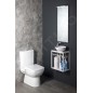 Sapho Ska - Support de lavabo Crest, 395x450x220 mm, blanc mat AR502 Sapho Ska - Support de lavabo Crest, 395x450x220 mm, blanc mat AR502