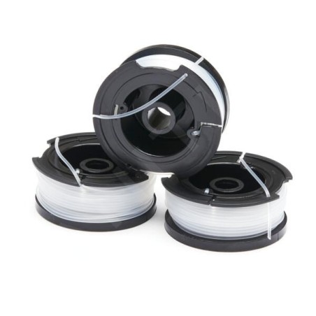 BLACK+DECKER Accessoires - Fil de remplacement REFLEX/AFS 1,5 mm, longueur 10 m, 3 pièces A6485-XJ