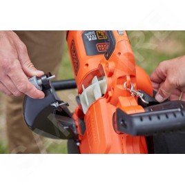 BLACK+DECKER Outils de jardinage - Aspirateur de jardin 3in1 36V sans fil, 1 batterie 2,5 Ah Li-ion, chargeur BCBLV3625L1-QW