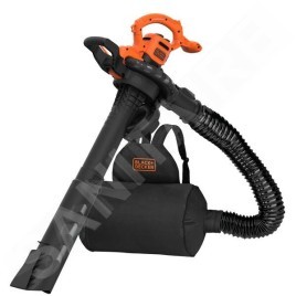BLACK+DECKER Outils de jardinage - Aspirateur de jardin électrique 3en1, 2900 W BEBLV290-QS