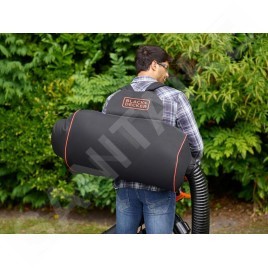 BLACK+DECKER Outils de jardinage - Aspirateur de jardin électrique 3en1, avec râteau, 3000 W BEBLV301-QS