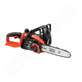 BLACK+DECKER Outils de jardinage - Tronçonneuse sans fil 18V 25 cm, 1 batterie 2.0 Ah Li-ion, chargeur GKC1825L20-QW