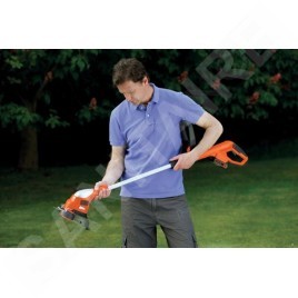 BLACK+DECKER Outils de jardinage - Coupe-bordure sans fil 18V, largeur de coupe 23 cm, 1 batterie 2.0 Ah Li-ion, chargeur