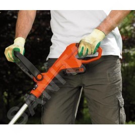 BLACK+DECKER Outils de jardinage - Coupe-bordure sans fil 18V, largeur de coupe 23 cm, 1 batterie 2.0 Ah Li-ion, chargeur