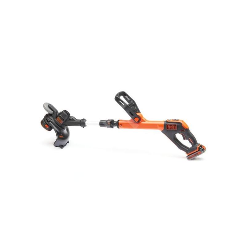 BLACK+DECKER Outils de jardinage - Coupe-bordure sans fil 18V, largeur de coupe 28 cm, 1 batterie 2.0 Ah Li-ion, chargeur
