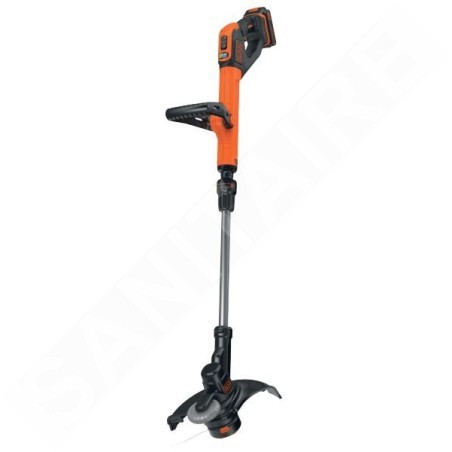 BLACK+DECKER Outils de jardinage - Coupe-bordure sans fil 18V, largeur de coupe 28 cm, 1 batterie 2.0 Ah Li-ion, chargeur