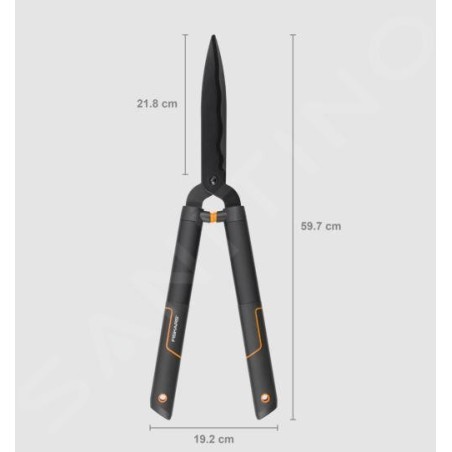 FISKARS Outils de jardinage - Ciseaux à haies 1001433
