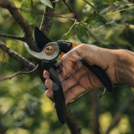 FISKARS Outils de jardinage - Sécateur traditionnel pour arbustes 1057162