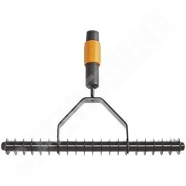 FISKARS Outils de jardinage - Râteau à terre, QuikFit, sans poignée 1000655