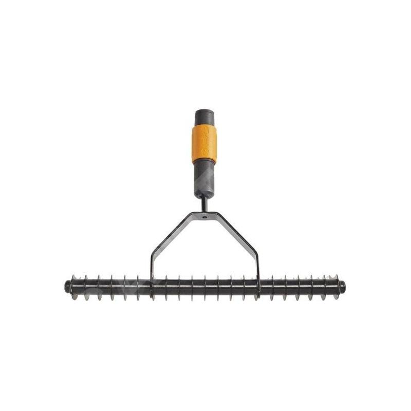 FISKARS Outils de jardinage - Râteau à terre, QuikFit, sans poignée 1000655
