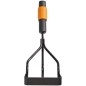 FISKARS Outils de jardinage - Griffe piocheuse à 3 dents spatulées, QuikFit, sans manche 1000681