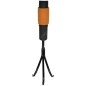 FISKARS Outils de jardinage - Griffe piocheuse à 3 dents spatulées, QuikFit, sans manche 1000683