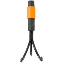 FISKARS Outils de jardinage - Griffe piocheuse à 3 dents spatulées, QuikFit, sans manche 1000685