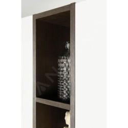 Sapho Espace - Armoire à étagères ouverte 300x1720x320 mm, blanc ESC160-3030
