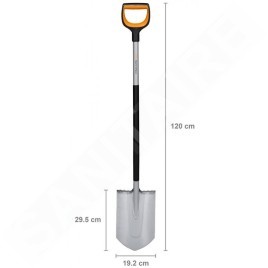 FISKARS Outils de jardinage - Pelle bêche pointue 1066729
