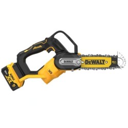 DeWALT Outillage - Scie d'élagage sans fil 18V 20 cm, 1 batterie XR 5.0 Ah, chargeur DCMPS520P1