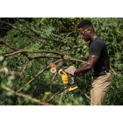 DeWALT Outillage - Scie d'élagage sans fil 18V 20 cm, 1 batterie XR 5.0 Ah, chargeur DCMPS520P1