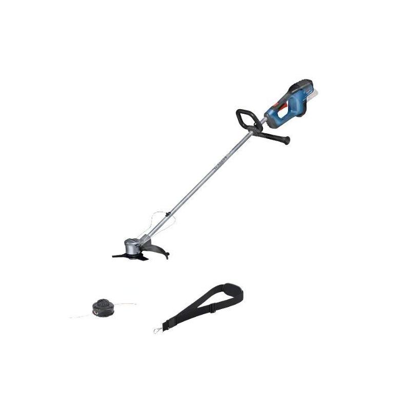 Bosch Outils de jardinage - Coupe-bordure sans fil 18V, largeur de coupe 33 cm, sans batterie ni chargeur 06008D1000