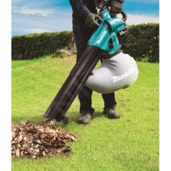 Makita Outillage motorisé de jardin - Aspirateur de jardin sans fil 18V, sans batterie ni chargeur DUB187Z