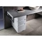 Sapho Avice - Armoire 300x705x480 mm, 3 tiroirs, blanc AV062-3030