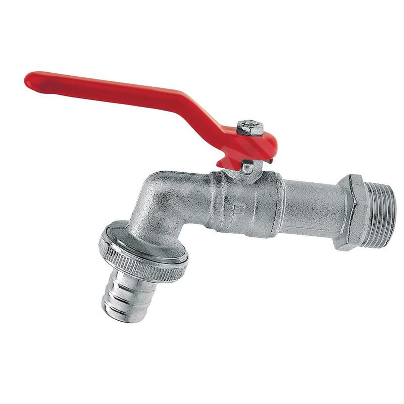 Novaservis Závlahový systém - Robinet à bille de jardin avec levier 3/8" x 1/2" CF2002/10