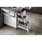 Sapho Avice - Armoire 300x705x480 mm, 3 tiroirs, blanc AV062-3030