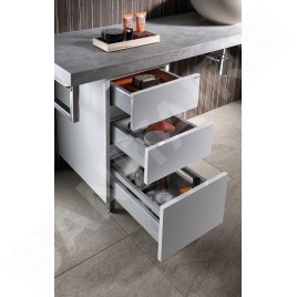 Sapho Avice - Armoire 300x705x480 mm, 3 tiroirs, blanc AV062-3030