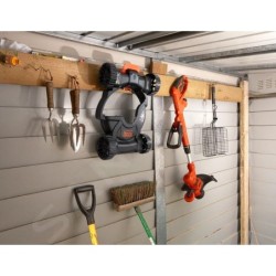 BLACK+DECKER Outils de jardinage - Coupe-bordure multi-fonctionnel 550 W, 30 cm de largeur de coupe BESTA530CM-QS