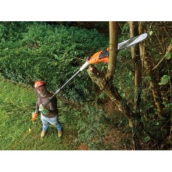 BLACK+DECKER Outils de jardinage - Scie d'élagage à chaîne 800 W PS7525-QS
