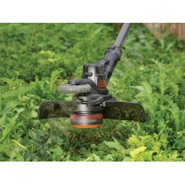 BLACK+DECKER Outils de jardinage - Coupe-bordure sans fil 18V, largeur de coupe 28 cm, 1 batterie 2.0 Ah Li-ion, chargeur