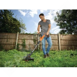 BLACK+DECKER Outils de jardinage - Coupe-bordure sans fil 18V, largeur de coupe 28 cm, 1 batterie 2.0 Ah Li-ion, chargeur