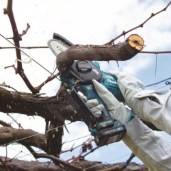 Makita Outillage motorisé de jardin - Scie d'élagage sans fil 12V 10 cm, sans batterie ni chargeur UC100DZ01
