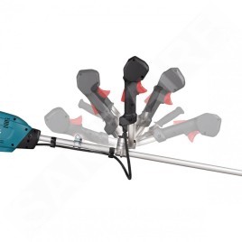 Makita Outillage motorisé de jardin - Débroussailleuse sans fil 40V, largeur de coupe 43 cm, 1 batterie 4,0Ah, chargeur