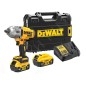 DeWALT Outillage - Clé à chocs AKU 18V, 2x batterie 5,0 Ah XR, chargeur DCF900P2T