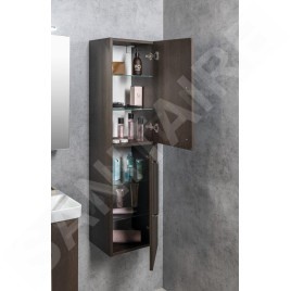 Sapho Theia - Armoire 350x1400x300 mm, 2 portes, pin rustique TH350-1616