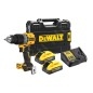 DeWALT Outillage - Perceuse-visseuse sans fil 18V avec percussion, 2x batterie 5 Ah XR POWERSTACK DCD805H2T