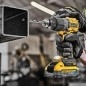 DeWALT Outillage - Perceuse-visseuse sans fil 18V avec percussion, 2x batterie 5 Ah XR POWERSTACK DCD805H2T
