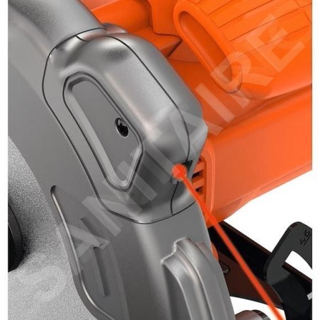 BLACK+DECKER Outillage - Scie circulaire 1250 W, avec laser CS1250L-QS