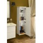 Sapho Violeta - Armoire 350x1400x300 mm, droite, 2 portes, blanc VI165-3131