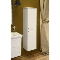 Sapho Violeta - Armoire 350x1400x300 mm, droite, 2 portes, blanc VI165-3131