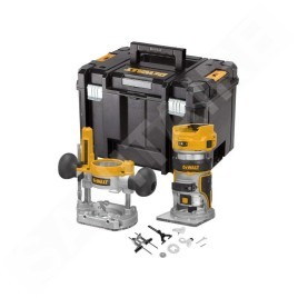 DeWALT Outillage - Affleureuse et défonceuse XR 18V 8 mm Brushless, sans batterie DCW604NT