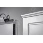 Sapho Violeta - Armoire 350x1400x300 mm, droite, 2 portes, blanc VI165-3131