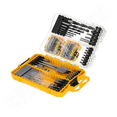 DeWALT Accessoires - Set d'embouts et de forets Tough Case de 100 pièces DT70784