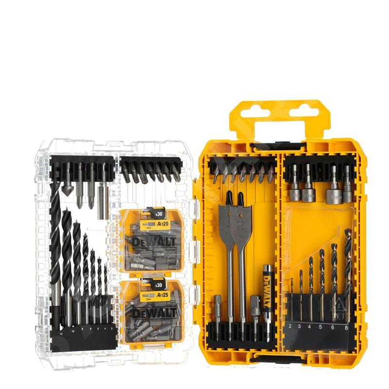 DeWALT Accessoires - Set d'embouts et de forets Tough Case de 100 pièces DT70785