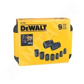 DeWALT Accessoires - Jeu de clés à douille 9 pièces DT7507