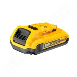 DeWALT Outillage - Perceuse-visseuse à percussion sans fil 18V, 2 batteries 2Ah XR DCD796D2