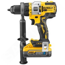 DeWALT Outillage - Perceuse à percussion sans fil 18 V, 2 batteries 5,0 Ah DCD999H2T