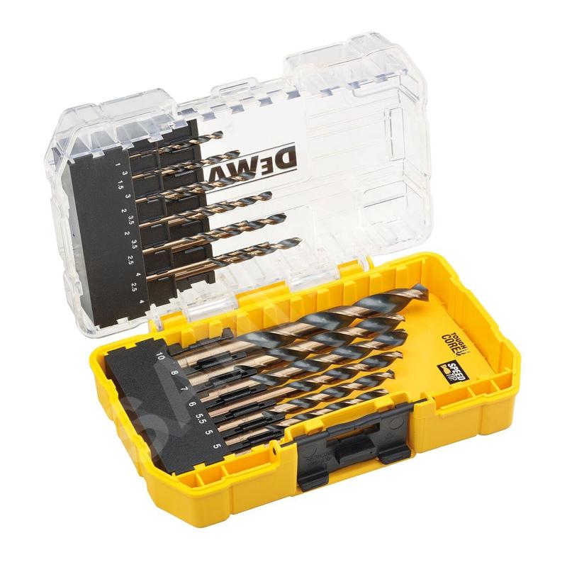 DeWALT Accessoires - Coffret de forets à métaux 19 pièces, Black and Gold DT70728