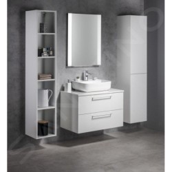 Sapho Espace - Armoire, 350x1720x320 mm, 2 portes, blanc brillant ESC230-3030